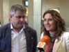 Laura Vilagrà dóna suport a Josep Casassas