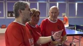Tres osonencs del Club Tennis Taula Torelló participen al mundial de Tennis Taula de Parkinson