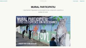 Igualada pel Clima engega un projecte a Verkami per finalitzar un mural a l’avinguda Gaudí d’Igualada