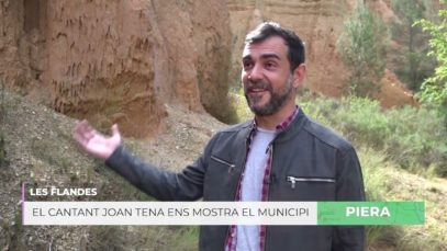 Piera amb el cantant Joan Tena – Univers Anoia
