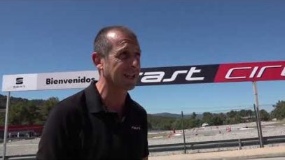 Castellolí amb el pilot David Bosch