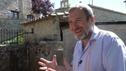 Pujalt amb el productor de cinema Tono Folguera