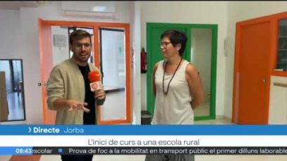 L’Escola Guerau de Jorba comença el curs amb 70 alumnes del municipi i rodalies