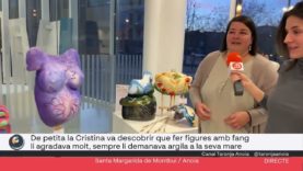 La torredana Cristina Soteras exposa motlles de panxes d’embarassades a Montbui
