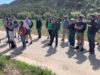 Investigadors europeus visiten la zona cremada de Bellprat per estudiar els beneficis dels focs controlats