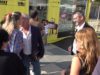 El Govern fa circular per Igualada una cabina de ràdio mòbil per fer el pòdcast en català més gran