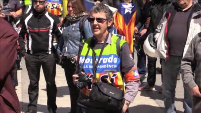 Motorada per la independència passa per Manresa