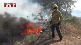 Un nou incendi a Navarcles crema 8 hectàrees