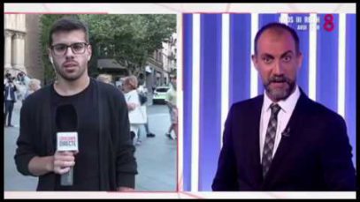 Manifestació contra zona blava a Manresa