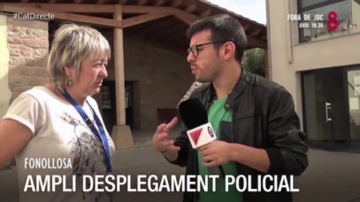 Fonollosa pateix les agressions policials de l’1O