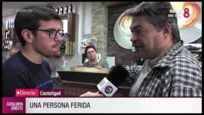 Agressió ultra a un restaurant de Castellgalí