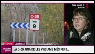 C55, la perillosa carretera de la Catalunya Central