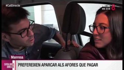 L’odissea per trobar aparcament gratuït a Manresa