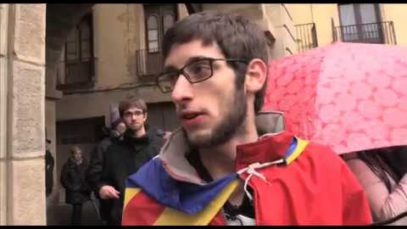 Manifestació espanyolista a Manresa