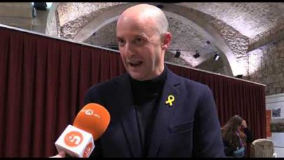 Pere Joan Cardona i la Coral Infantil de les Escodines reben el premi Sèquia 2018