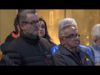 Tímida concentració a Berga en suport a Òmnium Cultural