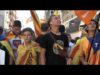 Manifestació d’estudiants en el 1r aniversari de l’1 d’octubre
