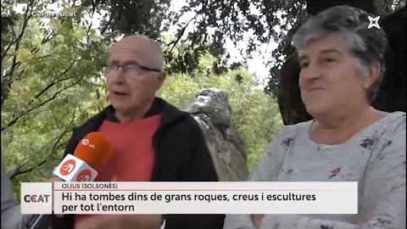 El cementiri modernista d’Olius