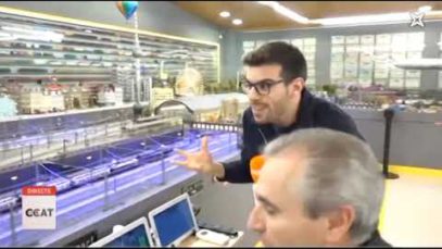 Un museu de trens en miniatura a Igualada