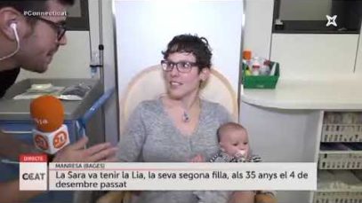 Cau la natalitat a Catalunya