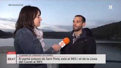 Els efectes de l’hivern primaveral als pantans del Solsonès