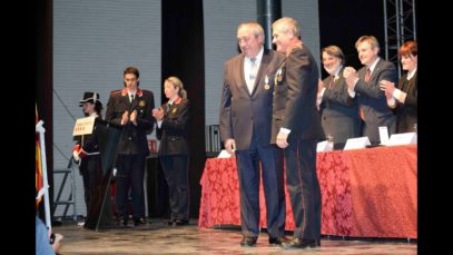 L’empresari Ferran Debant premiat pels Mossos en el dia de les Esquadres