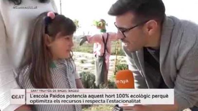 L’hort generacional de l’escola de Sant Fruitós de Bages