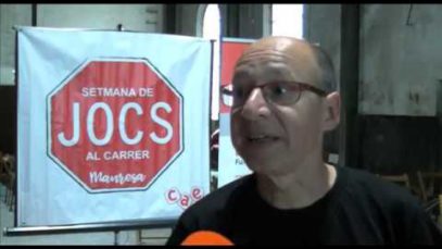 Presentació de la 17a setmana de jocs al carrer