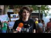 Manifestació contra el canvi climàtic a Manresa