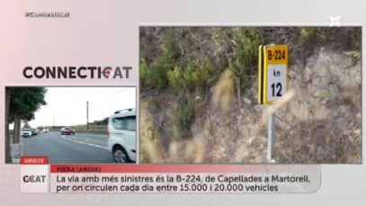 L’Anoia demana millores a la B-224 per l’alta sinistralitat