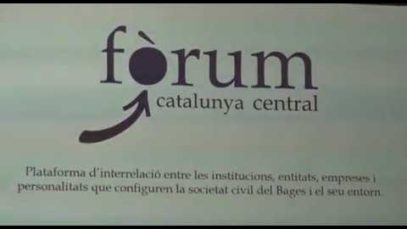200 persones van assistir al Fòrum Catalunya central d’aquest dijous al Restaurant Mas de la Sala