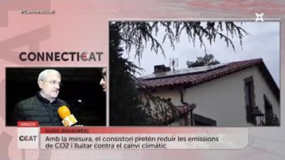 Olius incentiva l’autoconsum amb plaques solars