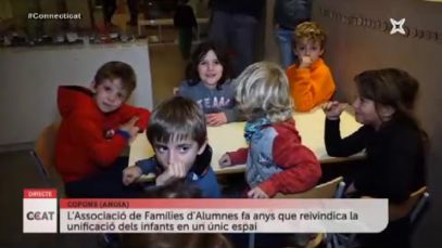 En marxa les obres de la nova escola de Copons