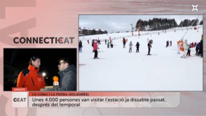 El Port del Comte es recupera gràcies a la nevada