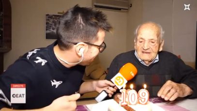 El segon home més gran de Catalunya, 109 anys, és de Manresa