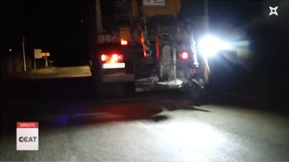 Sal a les carreteres per evitar gelades al Solsonès
