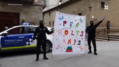 Connecti.cat: La Policia Local de Solsona felicita els nens de 2 a 10 anys