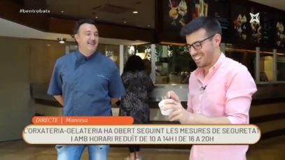Ben Trobats – Obren les gelateries a Manresa amb mesures pel coronavirus
