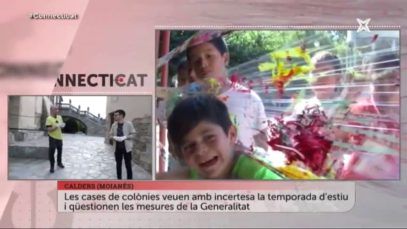 Connecti.cat – Les mesures pel coronavirus a les cases de colònies, a El Xaloc de Calders