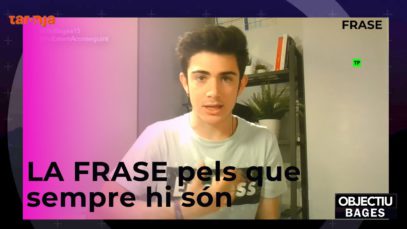 Objectiu Bages- La frase de… Candidman