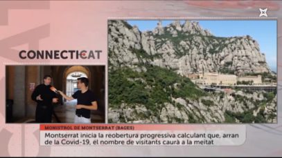 Connecti.cat – Montserrat reobre amb mesures sanitàries pel coronavirus