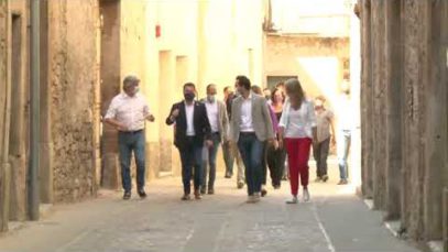Trobada d’alcaldes d’ERC a Moià per protestar contra la llei de romanents