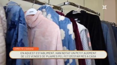 Ben trobats – Creix la venda de pijames pel fet d’estar confinats a casa per la covid19