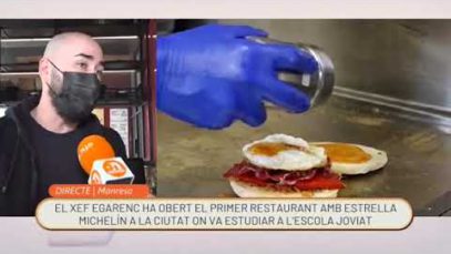 Paníac, el restaurant take away de Manresa amb un cuiner amb estrella Michelín