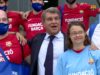 Un grup de 50 nois i noies, entre els quals un grup d’AMPANS, han estat les protagonistes del nou projecte de la Fundació Barça