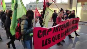 Nova jornada de vaga dels funcionaris i treballadors públics de Catalunya