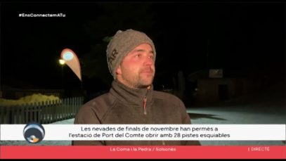 TDT El cap de manteniment del Port del Comte ens explica com ha anat el primer dia