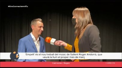El sallentí Roger Andorrà presentarà “Empelt” el seu nou treball musical aquest mes de març
