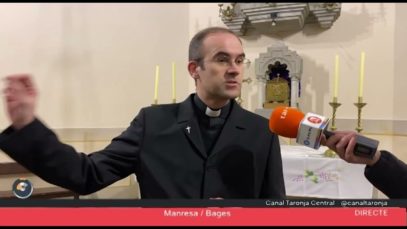 TDT Mossèn Joan Prat, fill d’Igualada, ens explica com va viure el confinament de la Conca d’Òdena des del Bages