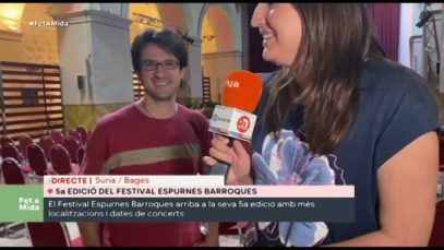FET A MIDA Alumnes de l’Escola Municipal de Música de Callús participen a les Espurnes Educatives